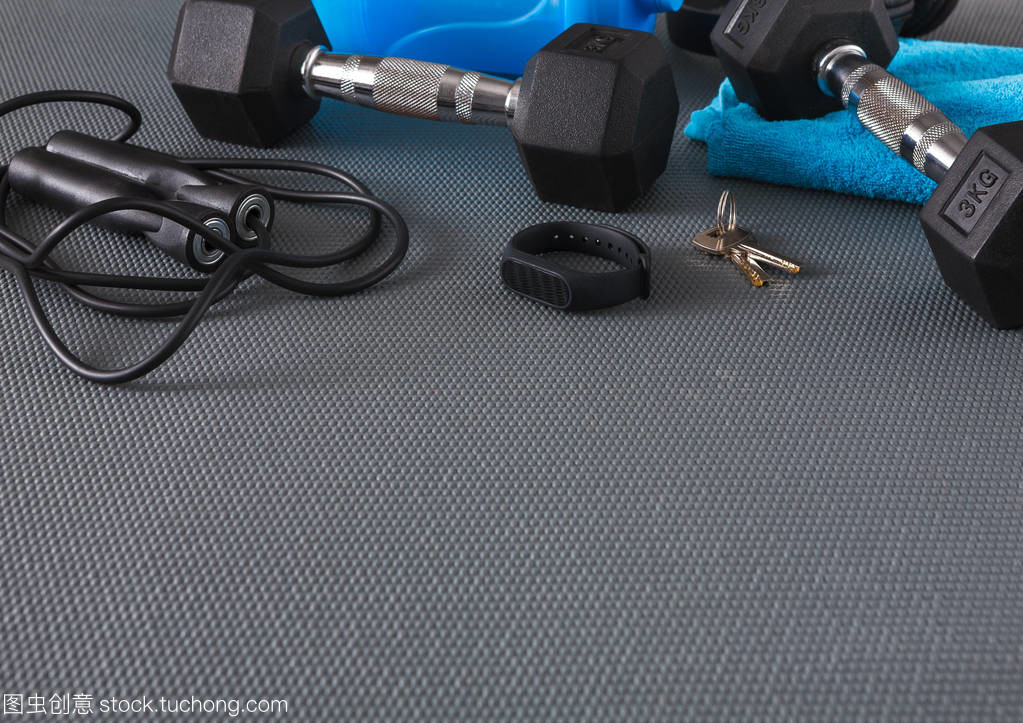 運(yùn)動(dòng)器材健身背景復(fù)制空間