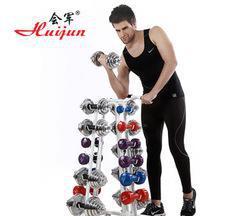 【會軍11付啞鈴套裝小六角手鈴架子 綜合訓(xùn)練 健身運(yùn)動器材 包】價格_廠家_圖片 -